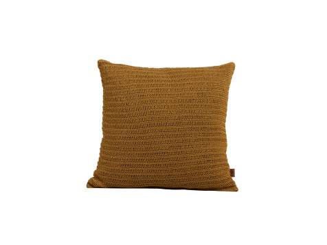  4 Seasons Knitted Pillow 50x50cm - Caramel